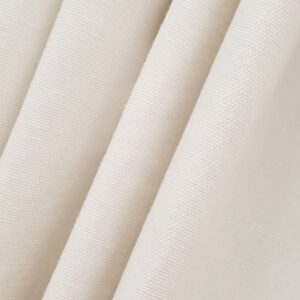 Patio Door Drapery Panel in 7 oz. Cotton Duck Fabric in White (1 Panel)
