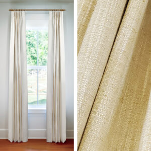 7-Day Drapes in Ona Champagne (1 Pair / 2 Panels)