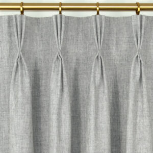 Classic Custom Drapes in Logan Light Gray (1 Pair / 2 Panels)