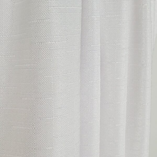 Classic Custom Drapes in Destiny Pure White (1 Pair / 2 Panels)