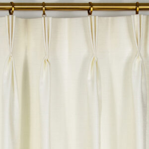 Classic Custom Drapes in Destiny Cloud Cream (1 Pair / 2 Panels)