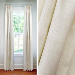 7-Day Drapes in Koloa Bisque (1 Pair / 2 Panels)