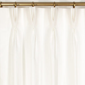 Classic Custom Drapes in Aiken White (1 Pair / 2 Panels)