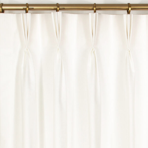 Classic Custom Drapes in Aiken White (1 Pair / 2 Panels)