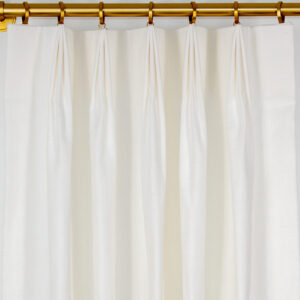 Classic Custom Drapes in Coastal Cream (1 Pair / 2 Panels)