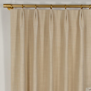 Classic Custom Drapes in Beachfront Sand (1 Pair / 2 Panels)