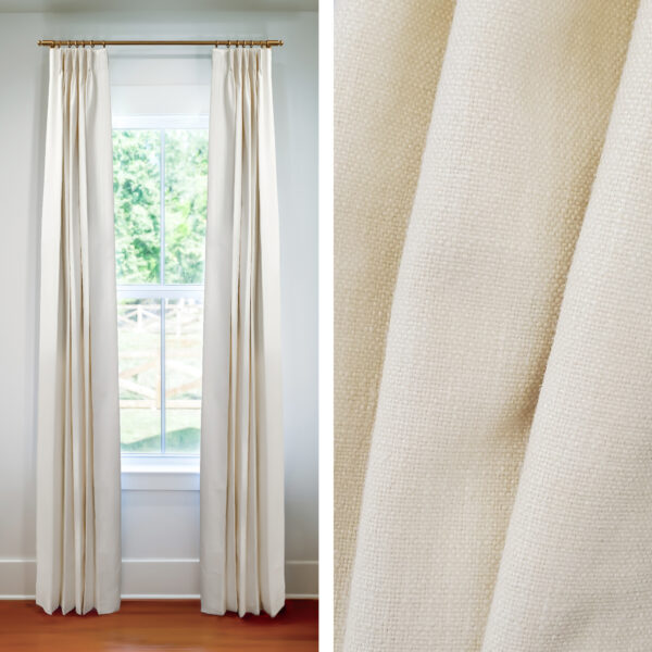 7-Day Drapes in Austin Cream (1 Pair / 2 Panels)