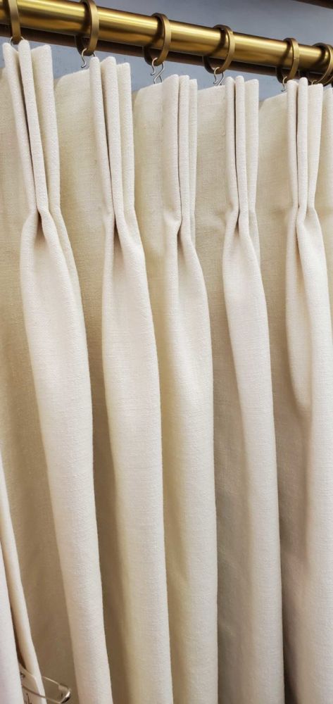 7-Day Drapes in Austin Cream (1 Pair / 2 Panels)