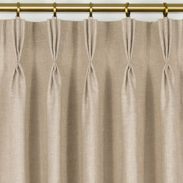 Classic Custom Drapes in Magellan Fawn Tan (1 Pair / 2 Panels)