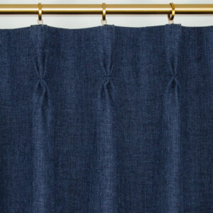 Classic Custom Drapes in Verona Royal Blue (1 Pair / 2 Panels)