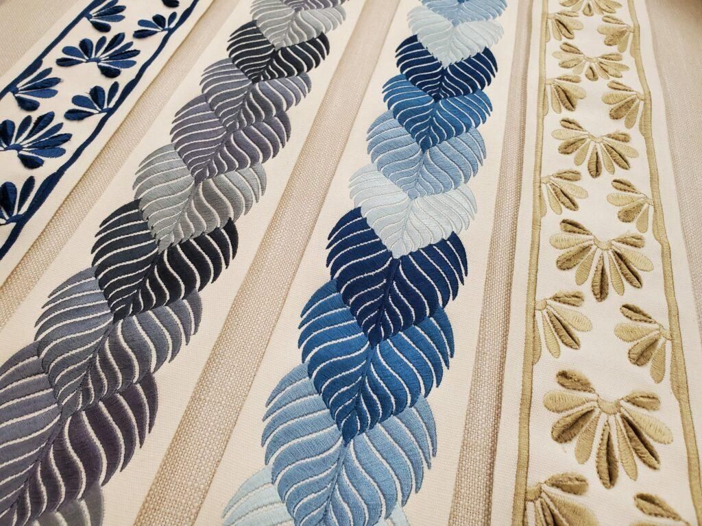 Drapery Trim for Custom Drapes at RichTex Fabrics and Furnishings