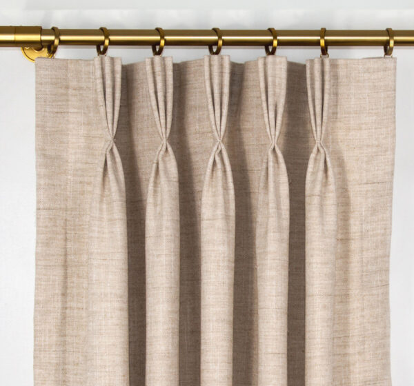 Classic Custom Drapes in Jakarta Driftwood (1 Pair / 2 Panels)