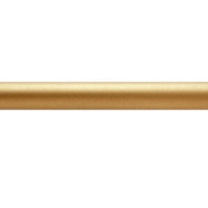 7/8 in. Traditional Metal Rod in the 1 in. Scale - Antique Gold Drapery Hardware