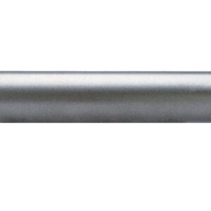 Quick-Ship Hardware - 1-3/4 in. Traditional Smooth Wood Rod in the 2 in. Scale - Pewter