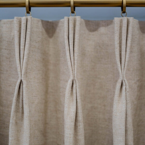 Classic Custom Drapes in Jefferson Greige (1 Pair / 2 Panels)