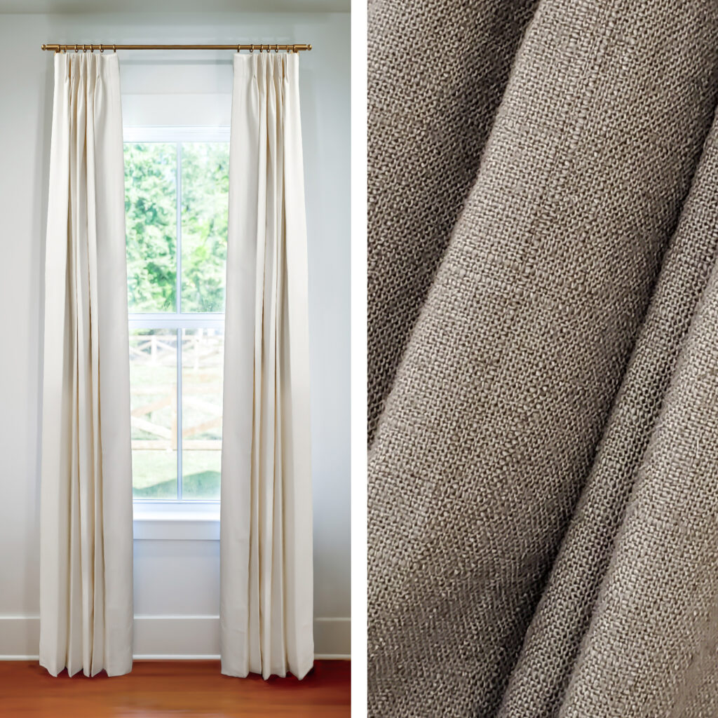 7-Day Drapes in Whitney Toffee (1 Pair/2 Panels)