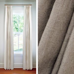 7-Day Drapes in Whitney Toffee (1 Pair / 2 Panels)