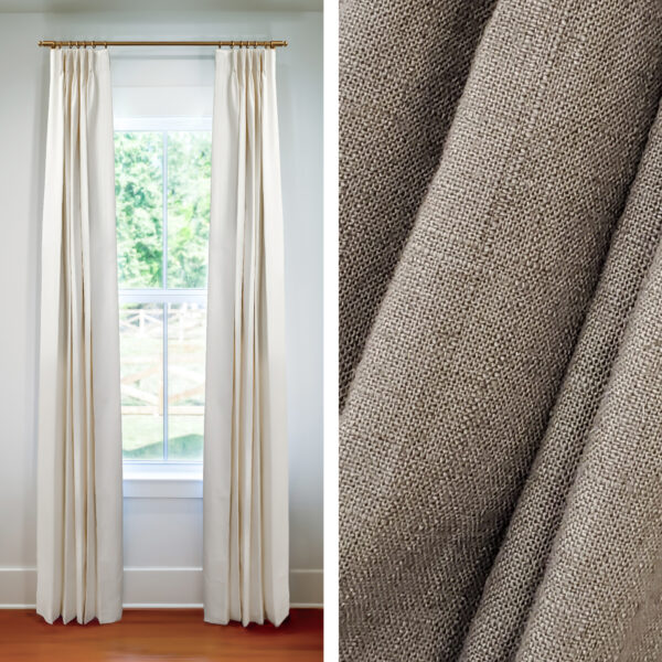 7-Day Drapes in Whitney Toffee (1 Pair / 2 Panels)