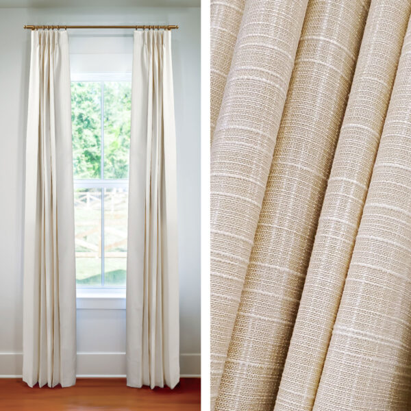 7-Day Drapes in Tingly Parchment (1 Pair / 2 Panels)