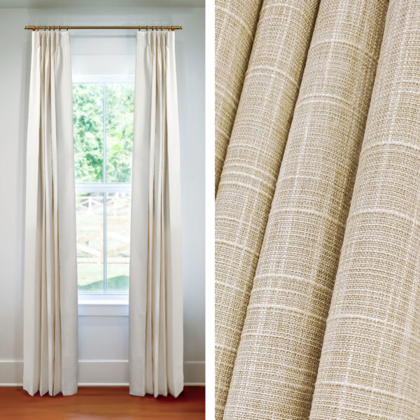 7-Day Drapes in Tingly Pear (1 Pair / 2 Panels)