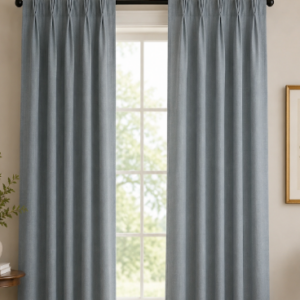 Classic Custom Drapes in Jefferson Horizon Blue (1 Pair / 2 Panels)